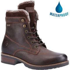 Cotswold Womens Daylesford Waterproof Ankle Boots - Dark Brown