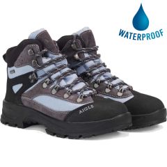 Aigle Women's Huntshaw 2 MTD Waterproof Walking Boots - Asphalt