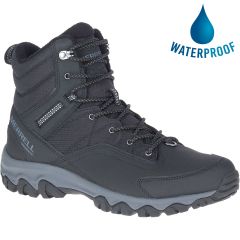 Merrell Men's Thermo Akita Mid Waterproof Walking Boots - Black