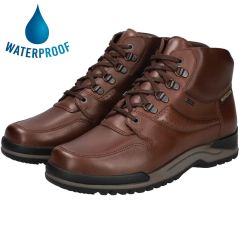Mephisto Mens Clint MT Waterproof Ankle Boots - Dark Brown