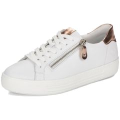 Remonte Womens D0903-81 Trainers - White Rose Gold
