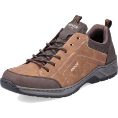 Rieker Mens 14220 Wide Fit Trainers  - Brown