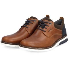 Rieker Men's 14405 Wide Oxford Shoe - Ameretto Brown