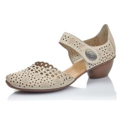 Rieker Womens 43753-60 Shoes Sandals - Massa Crema