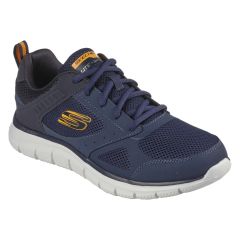 Skechers Mens Track Syntac Trainers - Navy