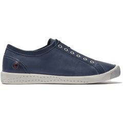 Softinos by Fly London Women's Irit Trainers - Navy Washed