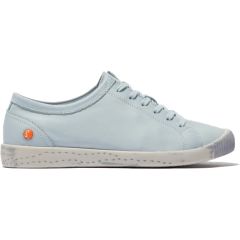 Softinos by Fly London Womens Isla Trainers - Washed Light Blue