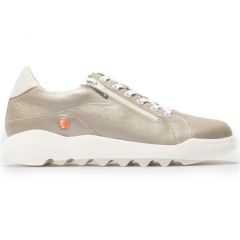 Softinos by Fly London Women's Whiz Trainers - Silver