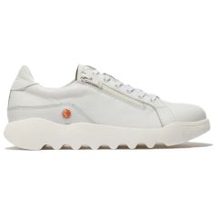 Softinos by Fly London Women's Whiz Trainers - White