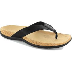 Strive Womens Milos Toe Post Sandals - Black