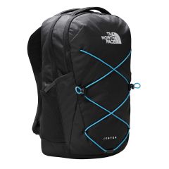 North Face Unisex Jester Backpack Rucksack Laptop Bag - TNF Black Heather Acoustic Blue