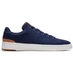 Toms Mens Travel Lite 2.0 Low Trainers - Navy Canvas