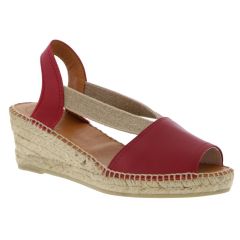 Toni Pons Womens Teide P Wedge Espadrille Sandals - Vermell