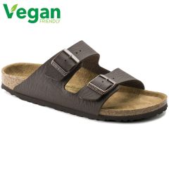 Birkenstock Mens Arizona Vegan Sandals - Brown