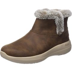 Skechers Women's Go Walk Stability Only One Ankle Boot - Brown