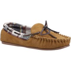 Cotswold Womens Chatsworth Slippers - Tan