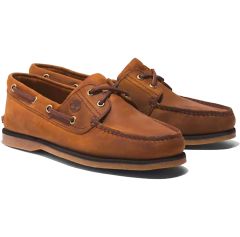 Timberland Men's Classic Boat Shoes - Brown Wheat - A2G7U
