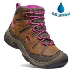 Keen Womens Circadia Mid Waterproof Walking Boots - Syrup Boysenberry