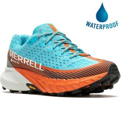 Merrell Womens Agility Peak 5 GTX Trail Running Shoes - Attol Cloud
