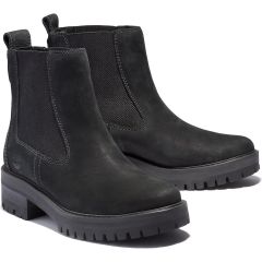 Timberland Womens Courmayeur Valley Chelsea Ankle Boots - Black - A1J66