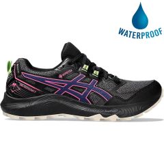 Asics Womens Gel Sonoma 7 GTX Waterproof Trail Running Shoes - Graphite Grey Deep Ocean