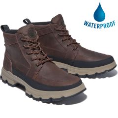 Timberland Mens Originals Ultra Waterproof Chukka Boots - Dark Brown - A44RS