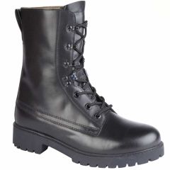 Grafters Mens Leather Assault Boot - Black
