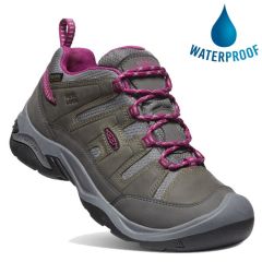 Keen Womens Circadia Waterproof Walking Shoes - Steel Grey Boysenberry