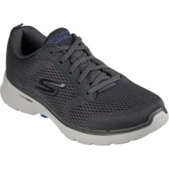 Skechers Mens Go Walk 6 Avalo Trainers - Charcoal