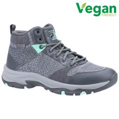 Skechers Women's Trego Out Of Here Water Repellent Walking Boots - Grey