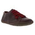 Camper Womens Peu Cami 20848 Leather Shoes Trainers - Brown Red