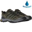North Face Men's Hedgehog Futurelight WP Waterproof Walking Shoes - New Taupe Green Black