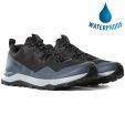 North Face Mens Activist FutureLight Waterproof Walking Trainers - TNF Black Zinc Grey