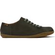 Camper Mens Peu Cami 17665 Leather Shoes - 276 Dark Green