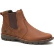 Caterpillar Mens Excursion Chelsea Boots - Leather Brown