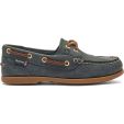 Chatham Mens Deck II G2 Leather Sailing Boat Deck Shoes - Blue
