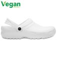 Crocs Mens Womens Specialist II Clogs Vegan Slip On Work Shoes - White