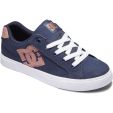 DC Womens Chelsea Trainers - Blue Pink