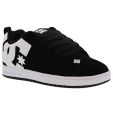 DC Mens Court Graffik Skate Shoes - Black