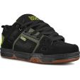 DVS Mens Comanche Skate Shoes - Black Olive Gum Nubuck