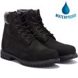 Timberland Icon Womens 6 Inch Premium Waterproof Boots Wide Fit - 8658A - Black