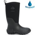 Muck Boots Mens Edgewater II Neoprene Wellies Rain Boots - Black