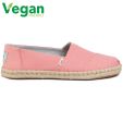 Toms Womens Classic Espadrille Vegan Shoes - Plant Dyed Pink
