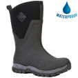 Muck Boots Women's Arctic Sport II Mid Neoprene Wellies Rain Boots - Black