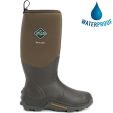Muck Boots Men's Wellies Wetland Tall Neoprene Wellington Boots - Bark