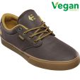 Etnies Mens Jameson 2 Eco Vegan Skate Shoes - Brown Gum Gold
