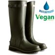 Hunter Mens Balmoral Wide Fit Wellington Boots - Dark Olive