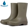 Fitflop Womens Wonderwelly Short Wellington Boots - Military Green