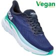 Hoka One One Womens Clifton 8 Running Shoes - Outer Space Bellweather Blue