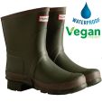 Hunter Womens Field Gardener Short Boots - Dark Olive Clay